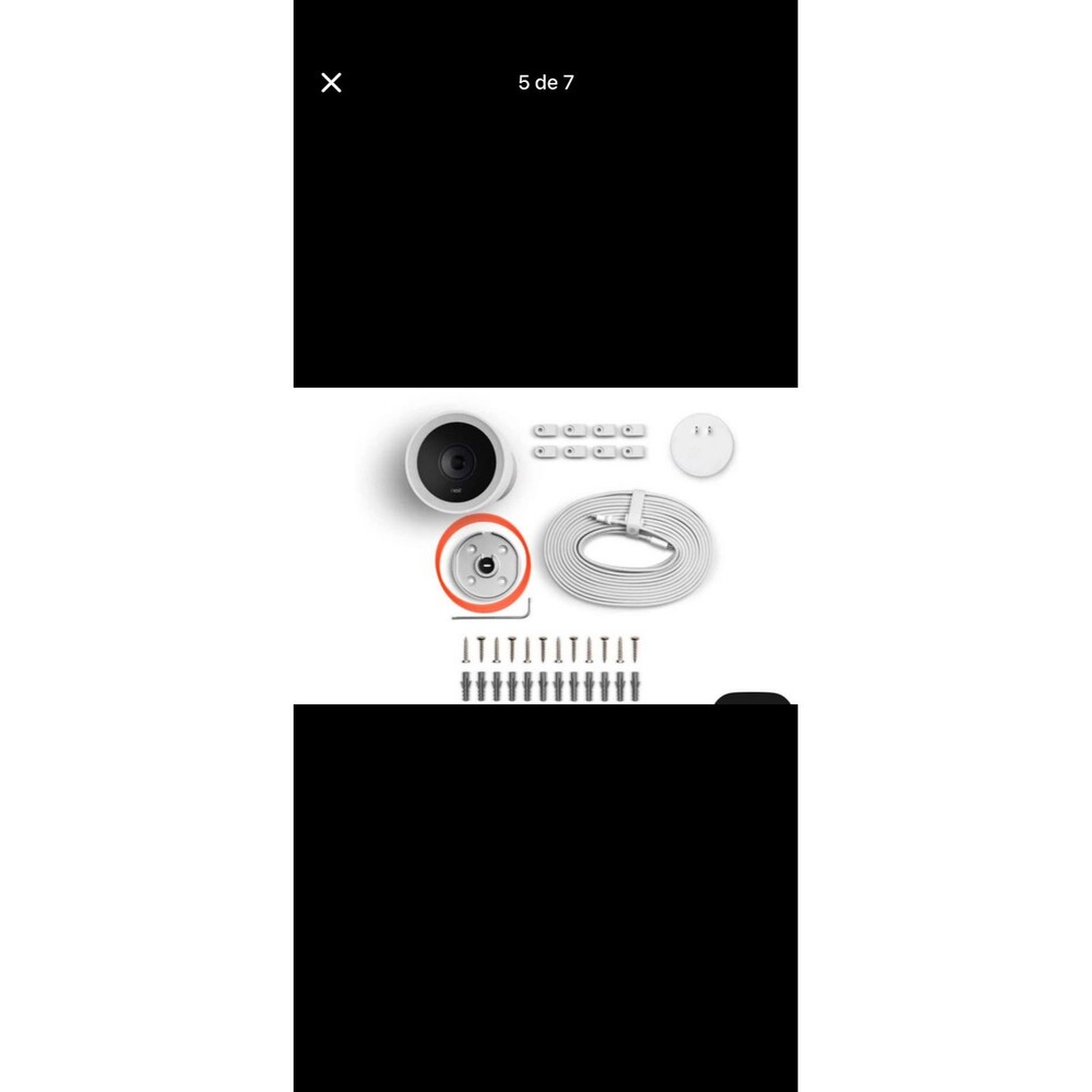 OPEN BOX Google Nest Cam IQ Outdoor Security Surveillance Camera NC4100US - Picture 7 of 7